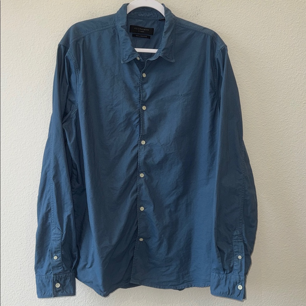 All Saints Men’s Button Down Shirt Size XL